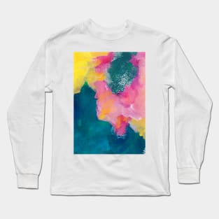 Modern Maximalism  Painting, Colorful Contemporary Painting 17 Long Sleeve T-Shirt